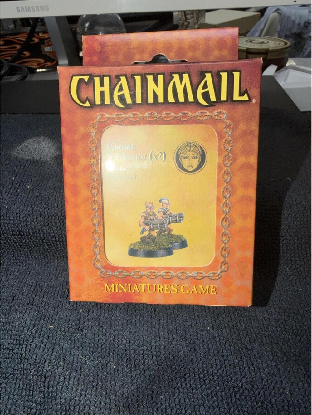 D&D Miniatures Chainmail box set: Gnome Infiltrator (x2) New In Box